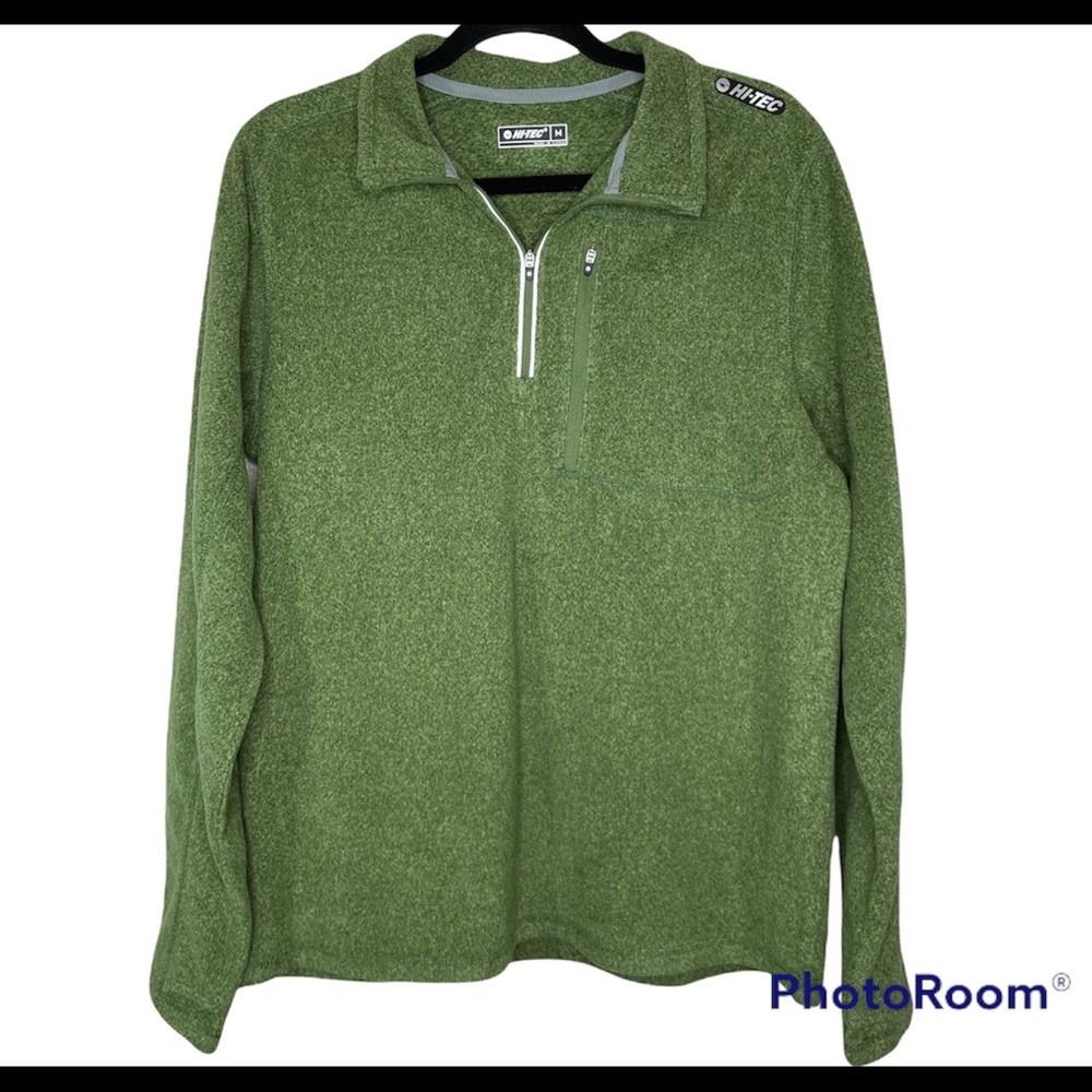 Hi-Tec Rogers Stripe Thermo-Fleece Quarter Zip Pullover